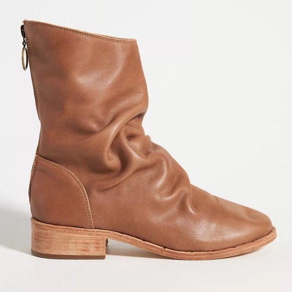 Beek ostrich slouch boot saddle brown - Picture 1 of 9